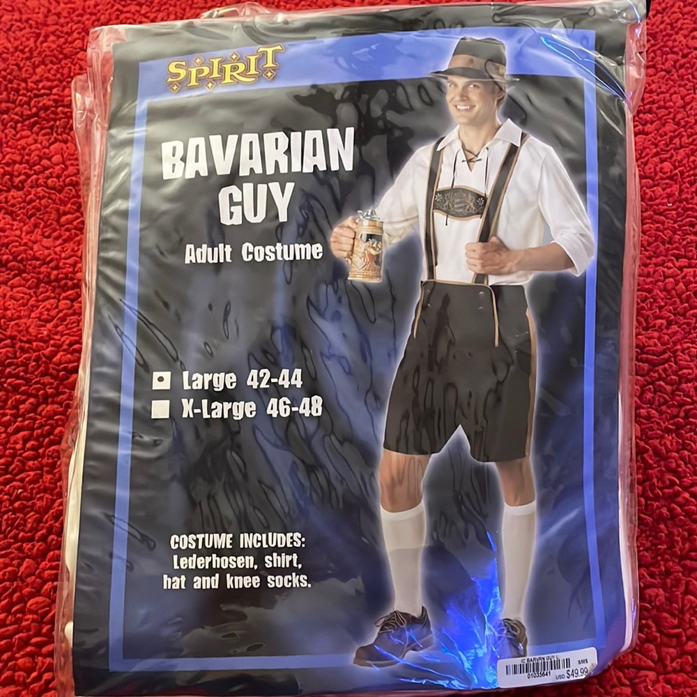 Bavarian Guy Halloween Costume